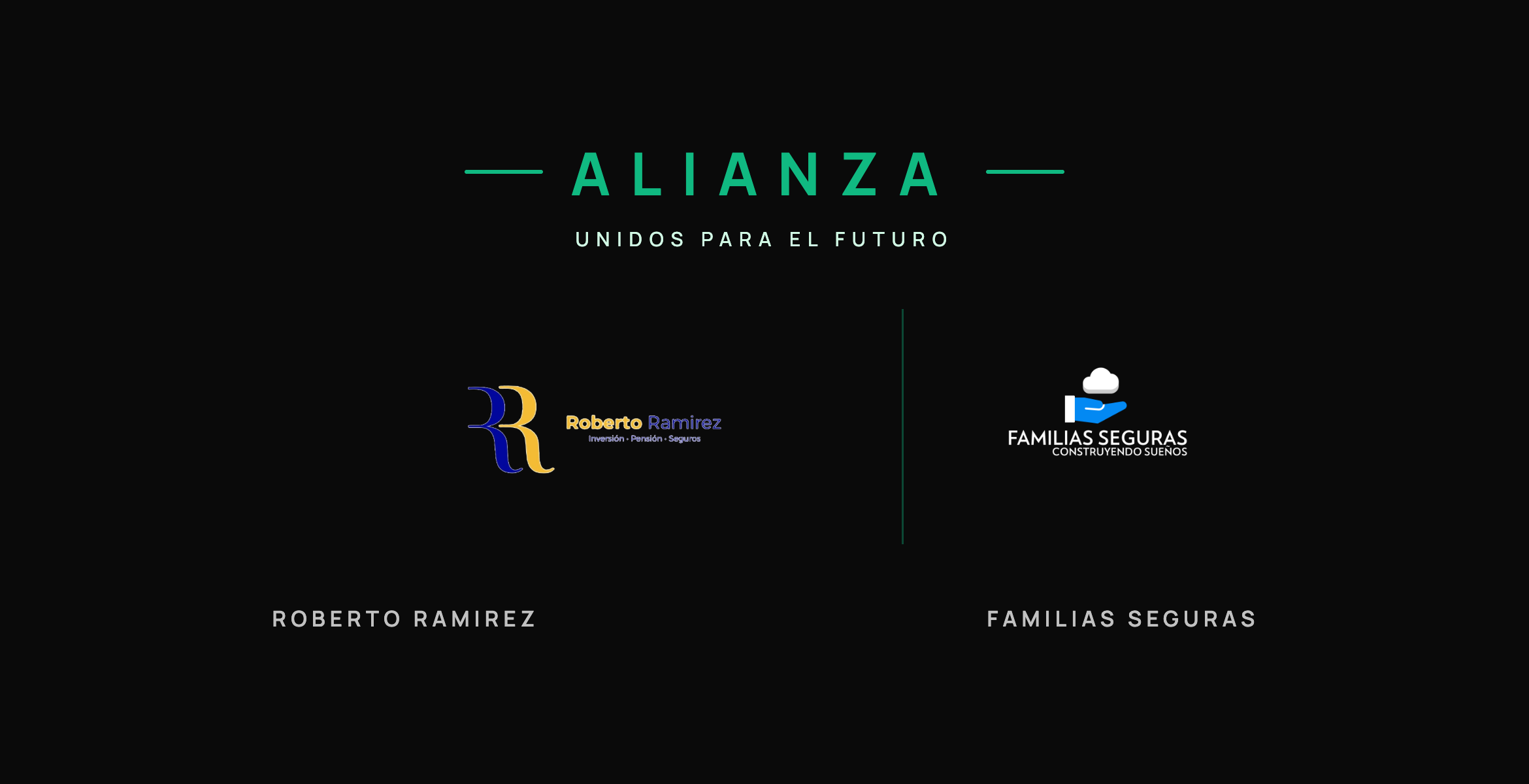Alianza - Roberto Ramírez & Familias Seguras - Unidos para el futuro